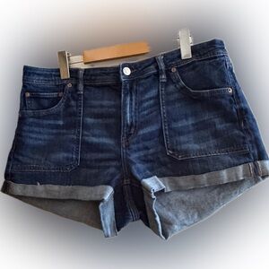 American Eagle Easy Shortie Denim Shorts – Size 12